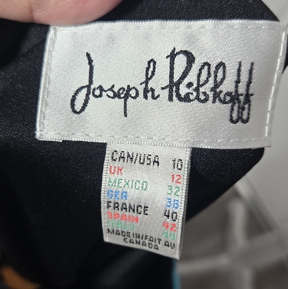 Joseph Ribkoff Colorful Patterned Mini Dress - Picture 2 of 10